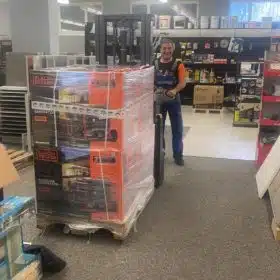 Generator auf Stapler Sch&ouml;ftland
