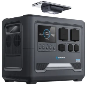 Stromaggregate und Photovoltaik Anlagen: Energielösungen für Industrie und Heim 30 Ladestation 2200 Watt Powerstation Genergy GZE-1018 1024Wh